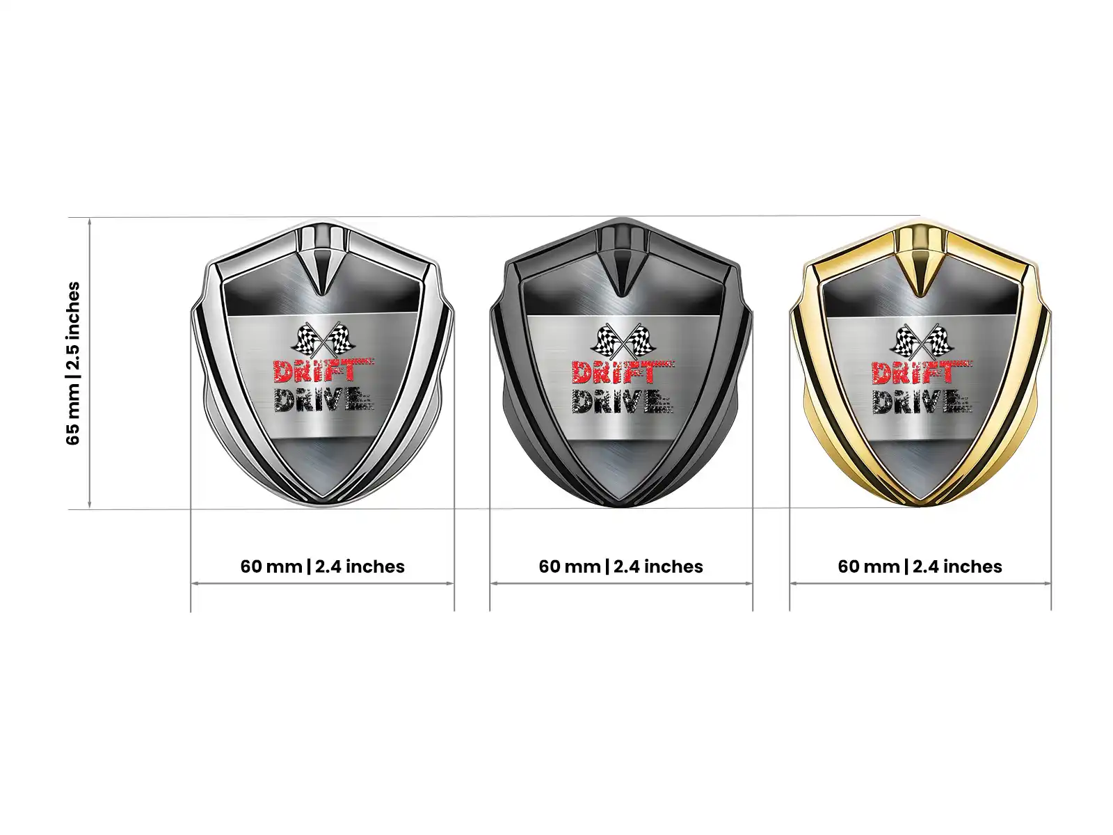 Auto Car Badge Drift Pro Edition